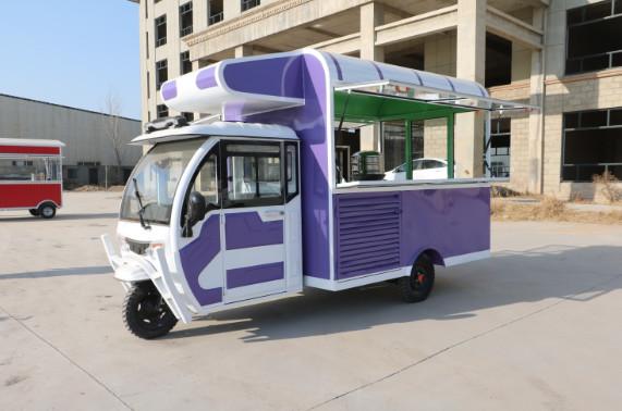 Certified Lightweight Wasp 3-wheeled Food Truck for Silver Market ISO and Silver Combined