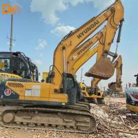 Hyundai 225 équipement d'excavation d'occasion grosse machine de construction d'occasion creuseur