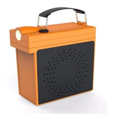500Ah bateria de alumínio levando fácil do fluxo de ar da C.C. 5V 5W