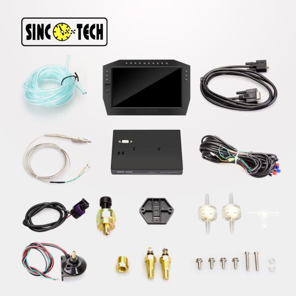 DO909 12v 7 Inch LCD 9VDC Car Racing Dashboard Gauge