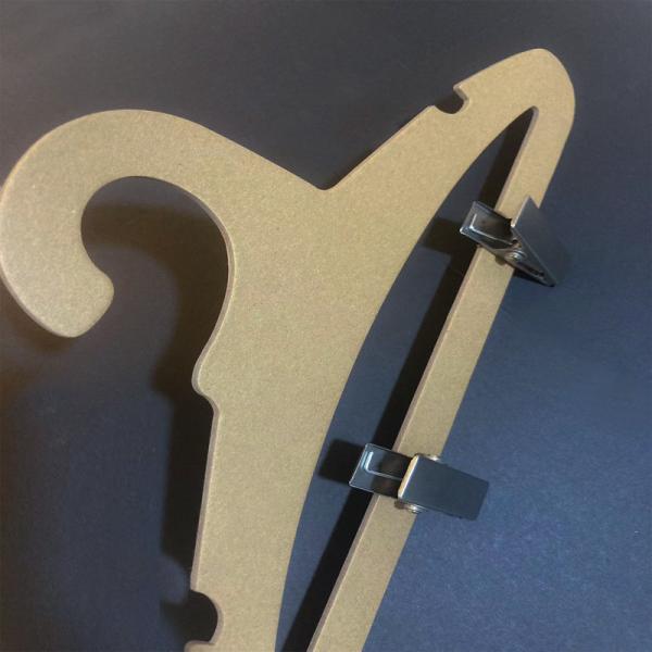 Customized Cardboard Pants Hangers With Clip  | Custom LOGO Trousers Hangers