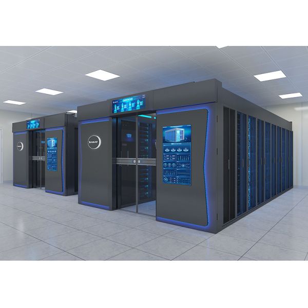 Modular Data Center with Precision Cooling Intelligent Fire Safe System and Green Energy Saving