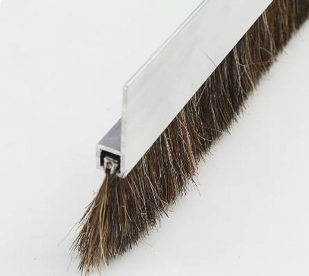 Horse Hair Weather Strip Brush Bus Door Seal Brush