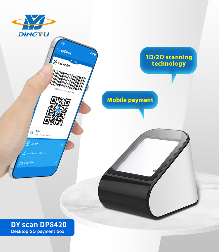 Блок развертки штрихкода Pos USB RS232 столешницы для оплаты NFC мобильной