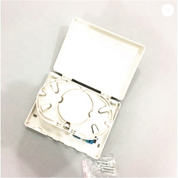 FTTH mini ODF 4 Port Fiber Faceplate