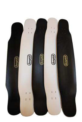Custom Printed Free Dancing Longboard Deck 9.0 Inch Environmental Friendly