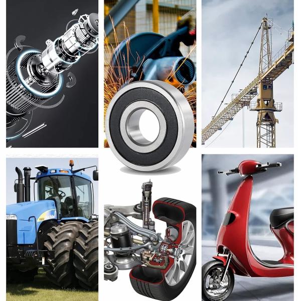 Résistant à haute vitesse de la série 6300 C3 Résistant à la pompe à eau à bille 6301 2RS