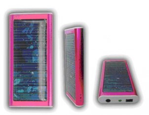 Emergency Intelligent Mobile Phone Solar Chargers With Lithium Batteries Wiht AC Adapter