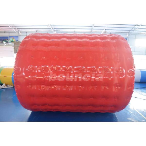 Rodillo inflable durable colorido gigante del agua para el negocio de alquiler