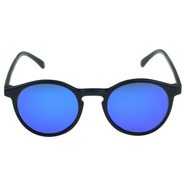 Солнечные очки образа жизни округлой формы подгоняли объективы зрения Хд покрытия зеркала логотипа