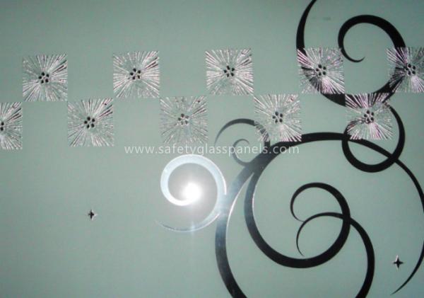 Low-e Insulated Acid Etched Tempered Glass Windows And Doors With CE