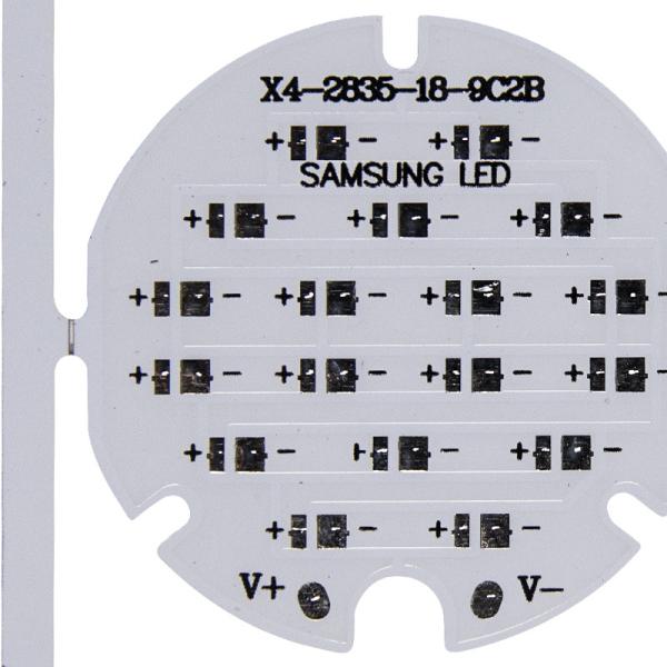 Dobre o PWB de alumínio do diodo emissor de luz de 0.25mm