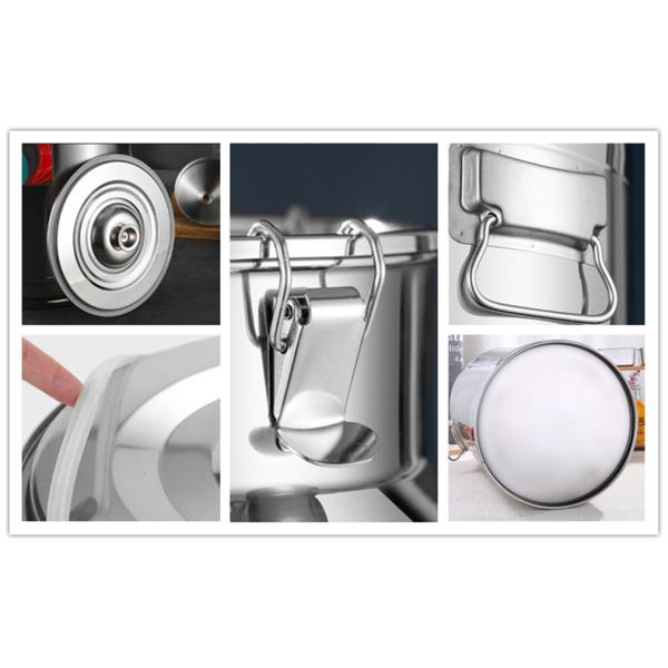 Food Grade 304 Stainless Steel Transport Drums Leakproof