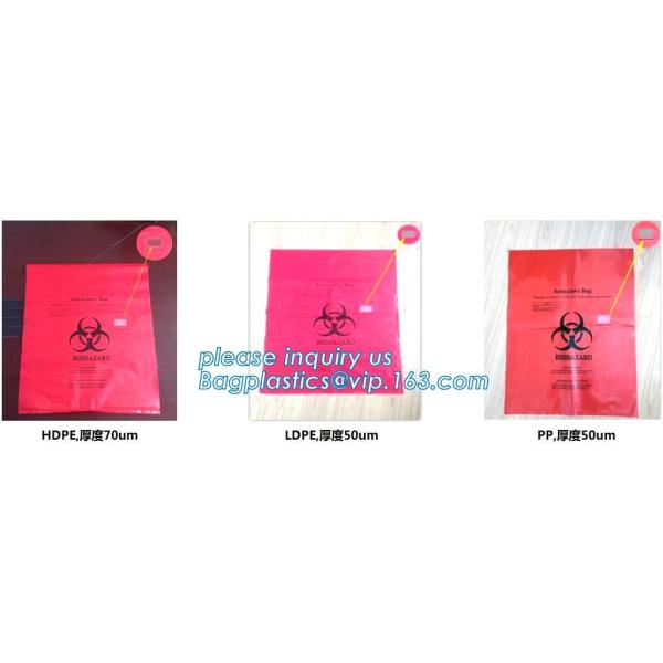 PE asbestos waste bags, Disposal Plastic Bag for Construction Waste, rubbish bag for asbestos fibers, bagplastics, bagea