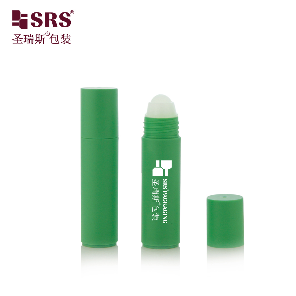 RPPF 18ML Cylinder Round Shape PP Roller Bottle For Antiperspirant Gel