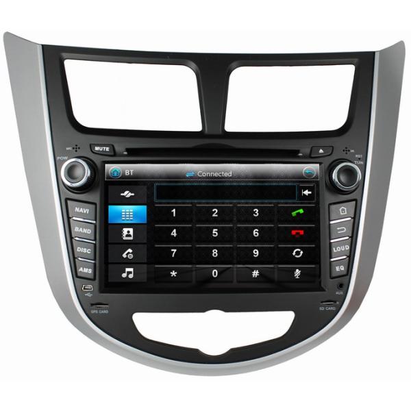 Ouchuangbo Car GPS Navi DVD Radio for Hyundai Verna /Accent /Solaris Central Multi System OCB-7025A