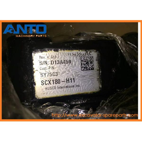 Bomba hidráulica da máquina escavadora SY75C3, válvula de controle principal hidráulica de Sany para a máquina escavadora de Sany