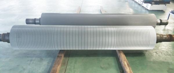 4.0mm C Flute Tungsten Carbide Regrinding Corrugating Rolls