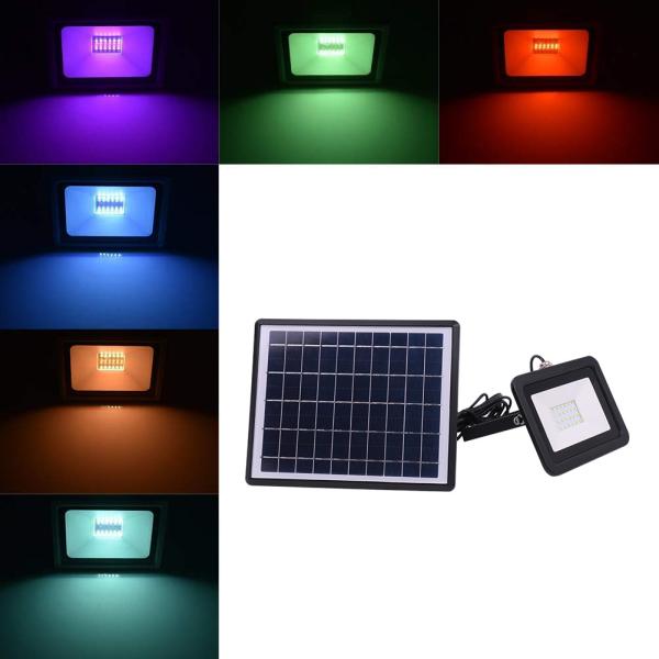 A parede exterior solar do diodo emissor de luz ilumina 5050 RGB 5V 5W para o balcão