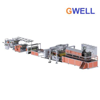 TPU Co Extrusion Cast Film Line for Inflatable Toys Shoes Inner Material