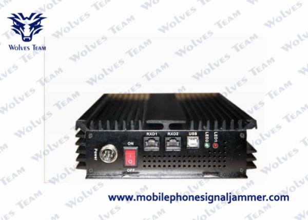 PC Controlled Cell Phone Reception Blocker , Cellular Signal Jammer 8 Antennas