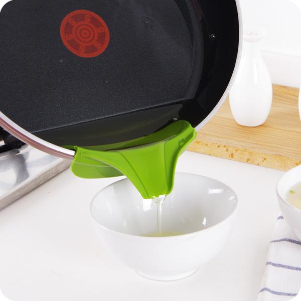 Creative Anti Spill Pot With Round Mouth Edge Diversion Nozzle Liquid