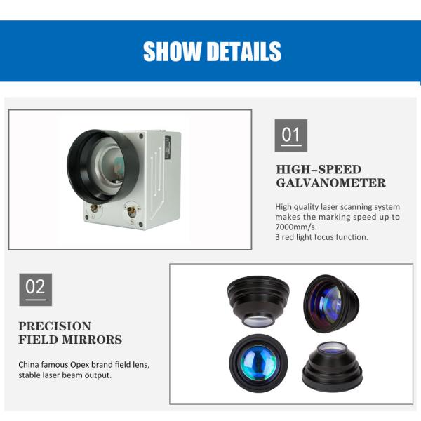 Стальная отметка Engraver лазера машины 20w маркировки лазера волокна металла