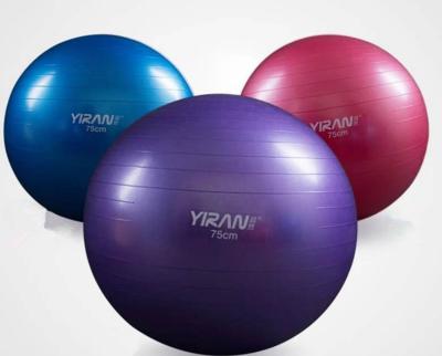Exercise Ball (55-75cm) Extra Thick Yoga Ball Chair, Heavy Duty Stability Ball