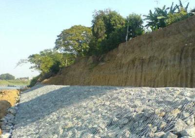Malha soldada tecida sextavada Gabions/estruturas do colchão da rocha fio de aço