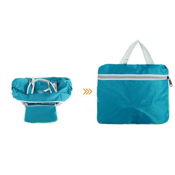 Large Volume Sports Duffel Bag Nylon Material Round Shape 33 * 50 * 18CM