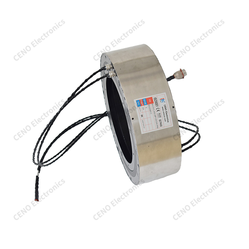 260mm Large-Bore Through-Hole Slip Ring with IP65 & Aviation Connectors