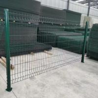60x60mm Post Size PVC revêtue de fil de ferraille soudé pour une sécurité durable