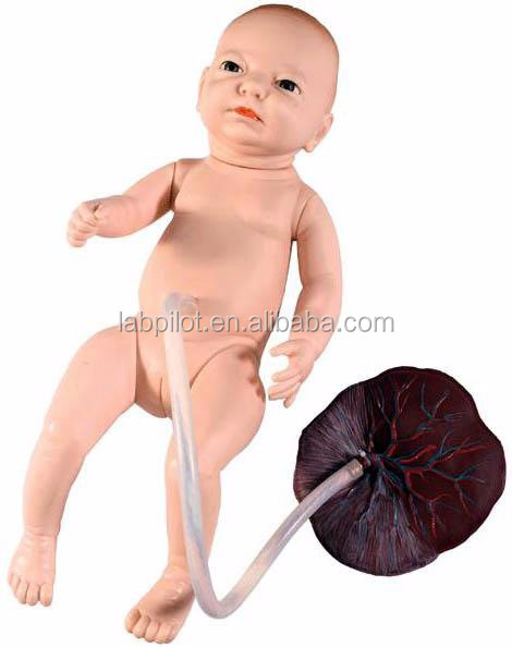 Advanced PVC Placental Care Model Newborn Baby Manikin for Healthcare Professionals