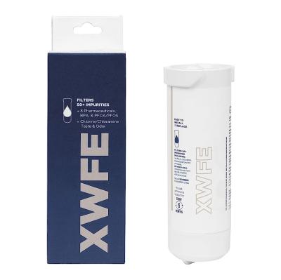 Embalagem de substituição de filtro de água do frigorífico XWFE de 1 para água potável filtrada
