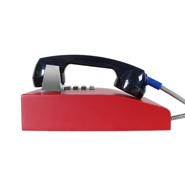 Cerco IP65 do metal do telefone da prova do vândalo do monofone da segurança pública com teclado numérico