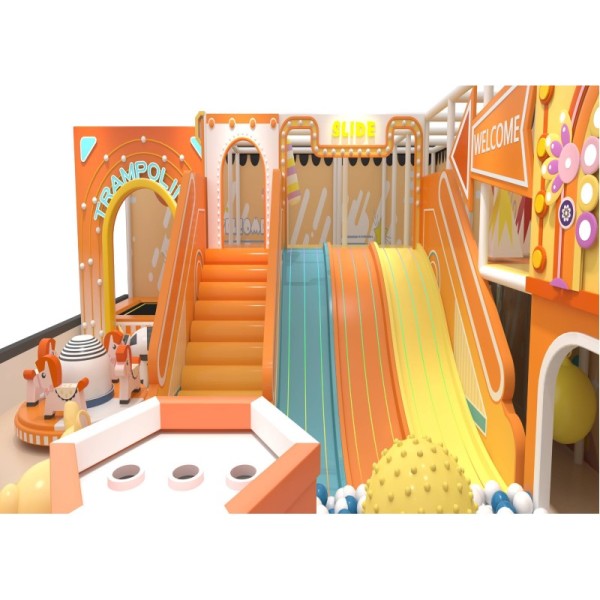 Naughty Castle Mini Soft Play Indoor Nature Playground Commercial for Kids