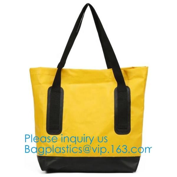 Reusable Washable Waterproof PVC Tarpaulin Tote Bag Recycled Pvc Tarpaulin Shopping Bag Coated Tarpaulin