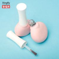 Уникальная стеклянная бутылка для геля для ногтей OEM на заказ Пустые бутылки для геля с щеткой и крышкой