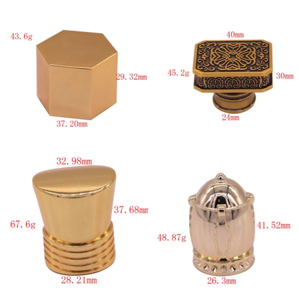 Hexagonal Luxury Perfume Cover Of Fea 15 Perfume Glass Bottle