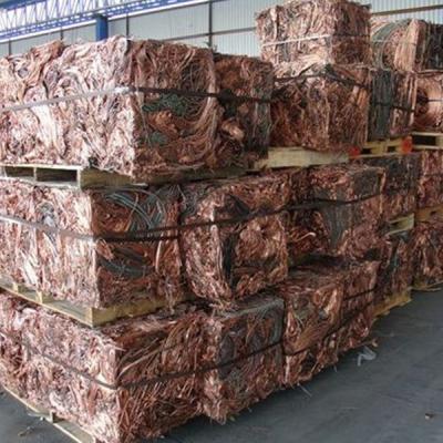 99.95 Percent Purity 5 Tons Scrap Copper Cable Scrap Wire Cooper Ingot