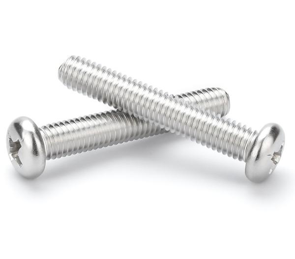 ANSI Nickel Plated Machine Screws Din 7985 M4  White Zinc Plating