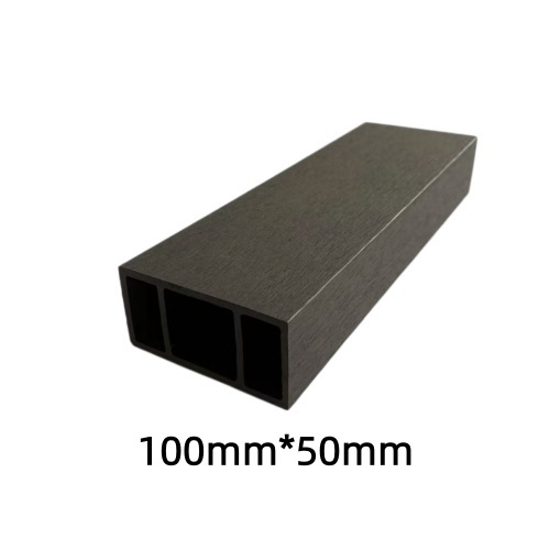 50mm WPC Tube Interlocking Sound Absorption Anti Warp WPC Pipe