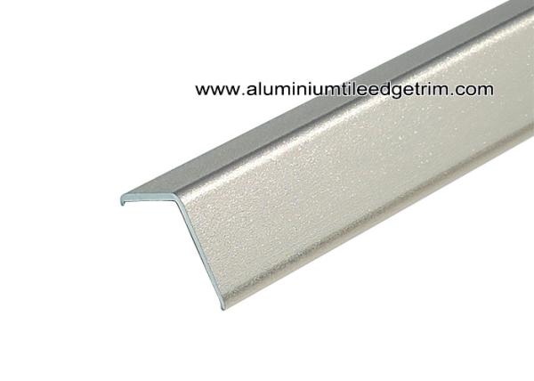 Fast Installation 2.5m Length Aluminum Edge Protector With Sand Blasting Rose Gold