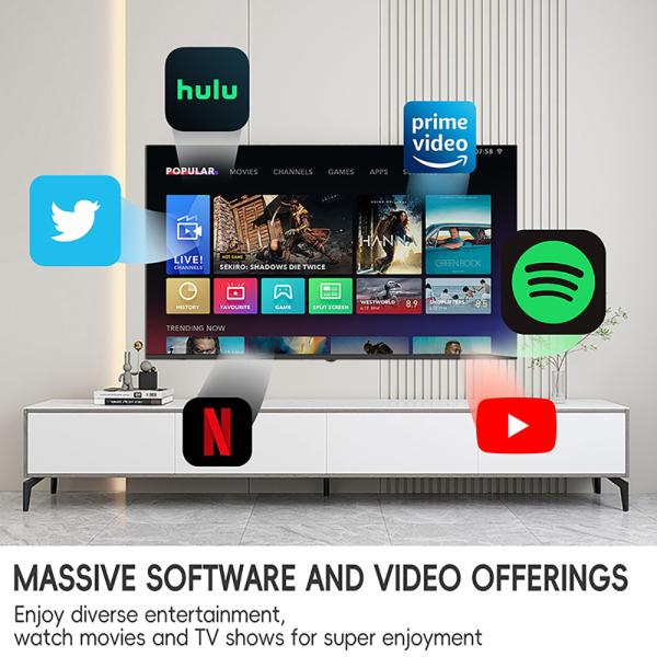 75 pulgadas 4K Smart Andorid OLED TV con HDR 60Hz Rate de actualización google Andorid TV plataforma WIFI Interfaz Hotel OLED Televisión