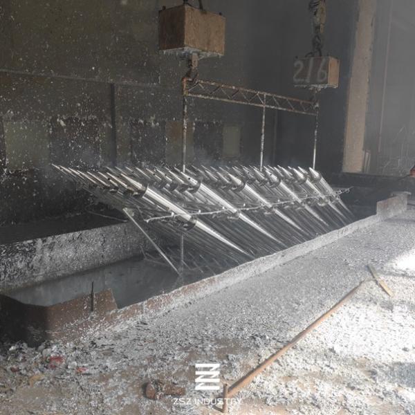 Diameter 76-120mm Ground Screw Post Anchor Iron Tube & Sheet Materia