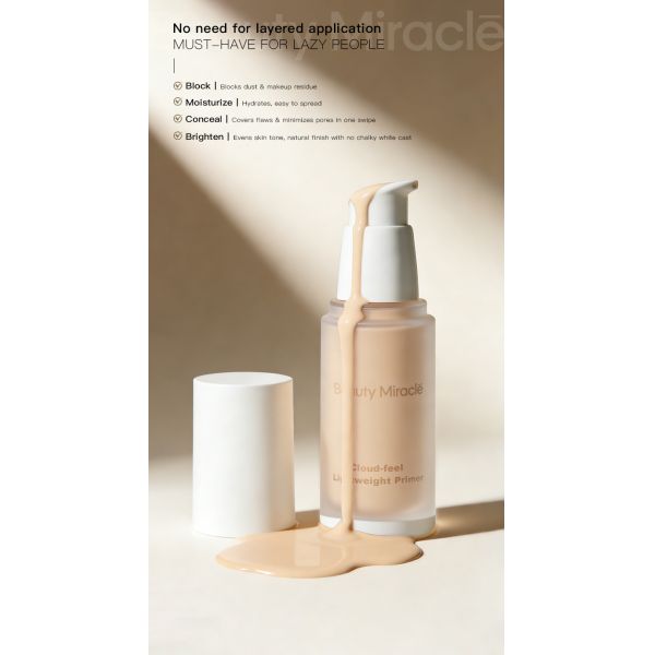 Custom Logo High Coverage Oil-control Long-lasting  Make up Face Primer Makeup Base Makeup Makeup Face Moisturizer