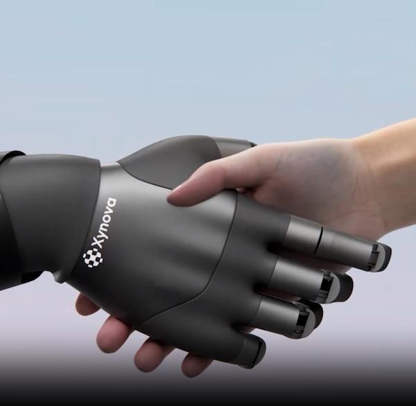 New Industrial Robotic Five Fingers Hand Xynova Flex 1 Intelligent Control AI Humanoid Dexterous Hand Supplier