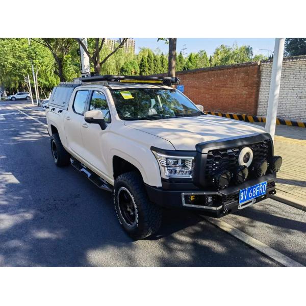 Offroad 4x4 Bull Bar Rear Bumper Black Steel For Great Wall Cannon