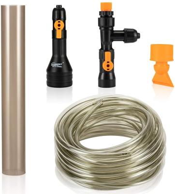 Siphon Fish Tank No Spill Aquarium Water Filter Grave Vacuum Rectangle