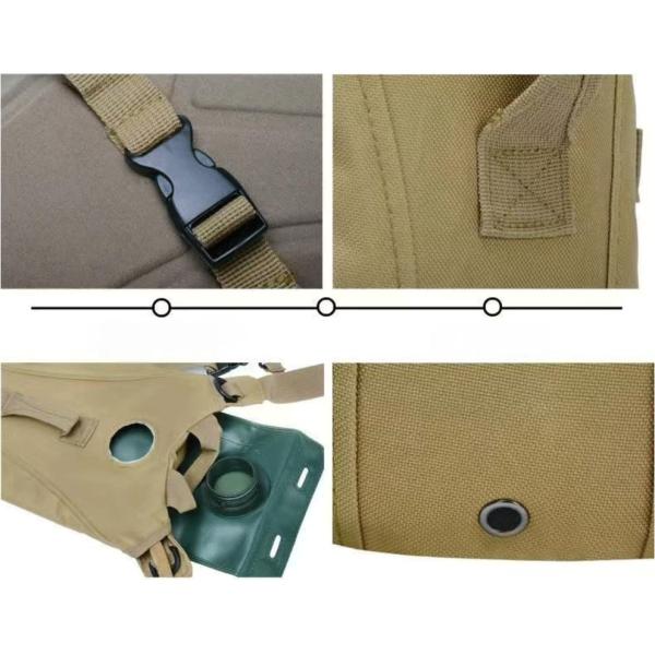 Paquete de hidratación táctico al aire libre 3L Mochila de vejiga de agua para senderismo Ciclismo Deportes Viajes con depósito de agua interior